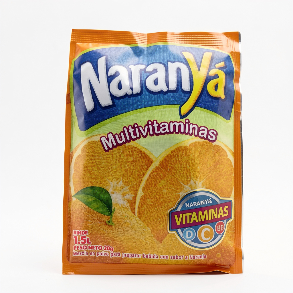 Jugo NaranYá multivitaminas