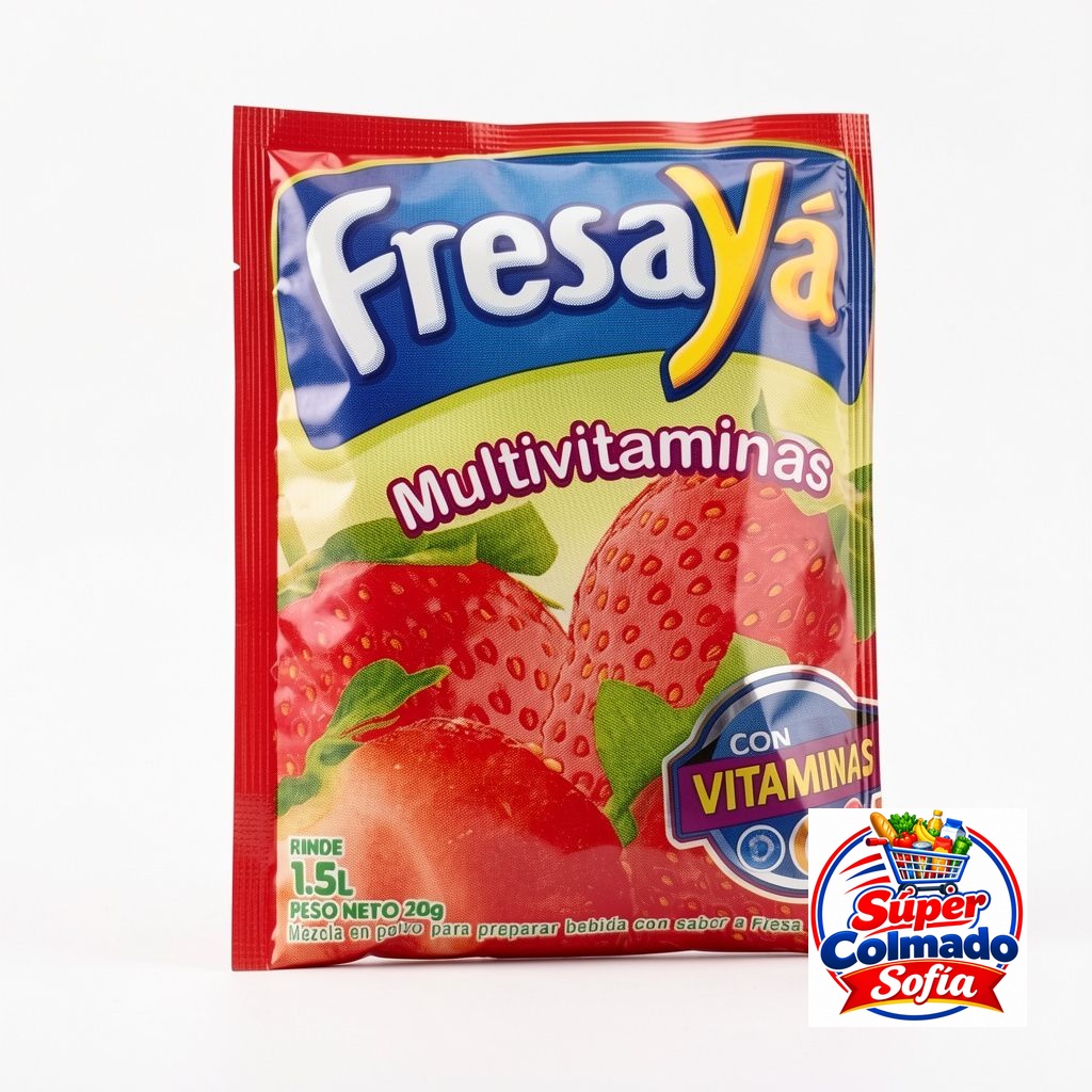 Jugo Fresayá multivitaminas