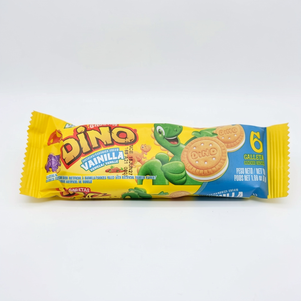 Galletas Dino Vainilla