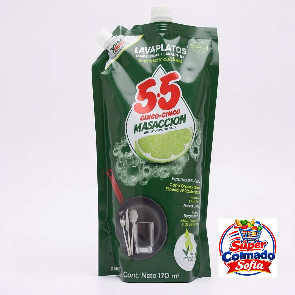 lavaplatos 5.5  limón