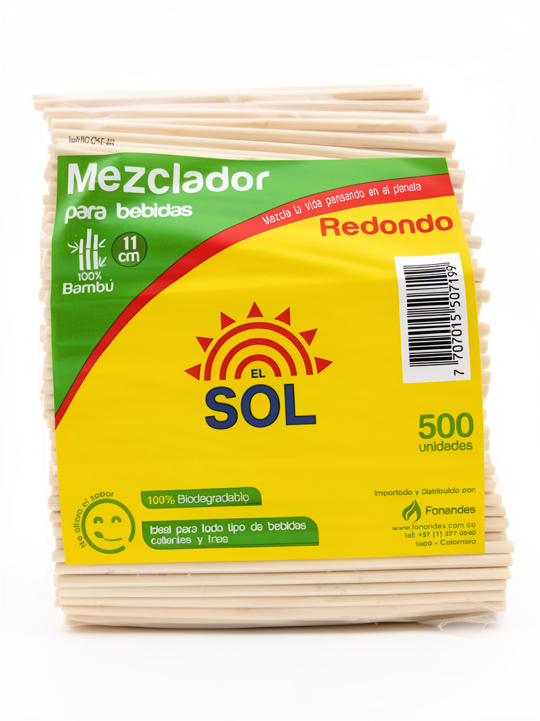 MEZCLADOR REDONDO X500 MADERA