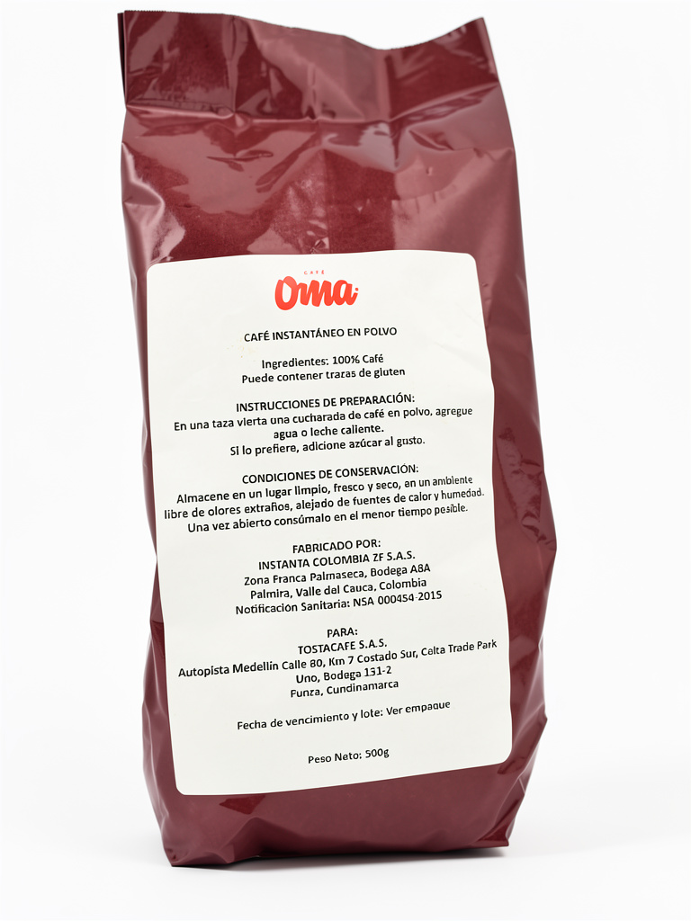 Café Oma soluble x 500 g