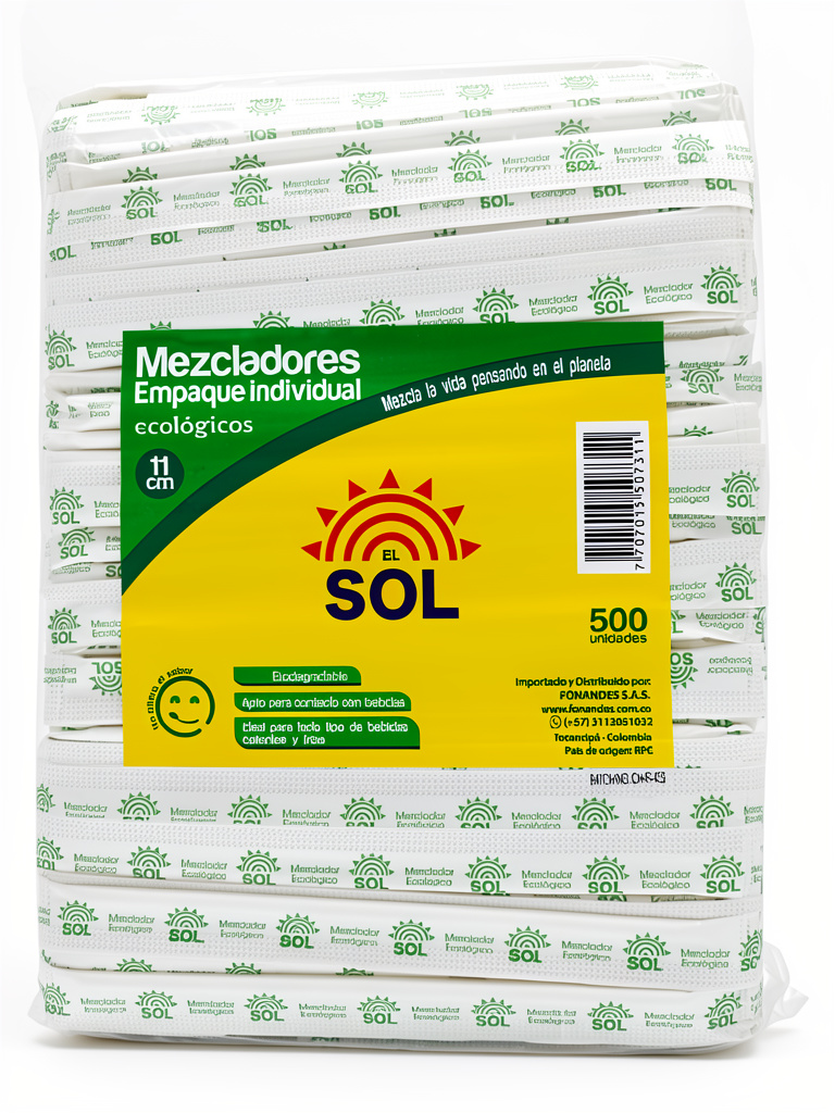 Empaque individual mezcladores x500