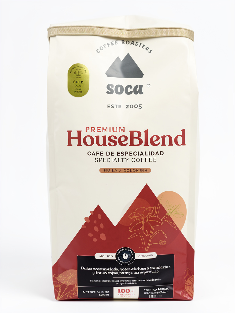 SOCA HOUSE BLEND X 400G  MOLIDO