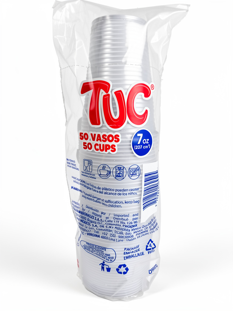 VASO PLASTICO TUC  7  ONZ