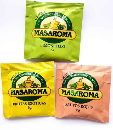Aromática d panela sabores surtidos x 50