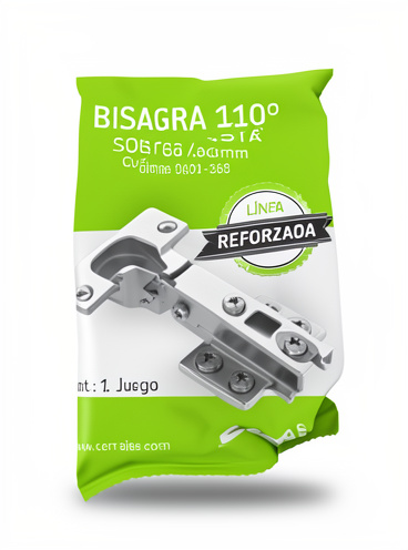 bisagra recta/normal