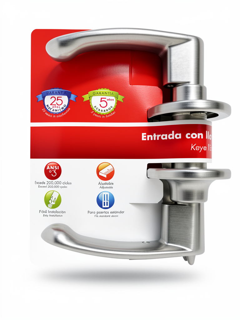 chapas cromo “falcon” con llave