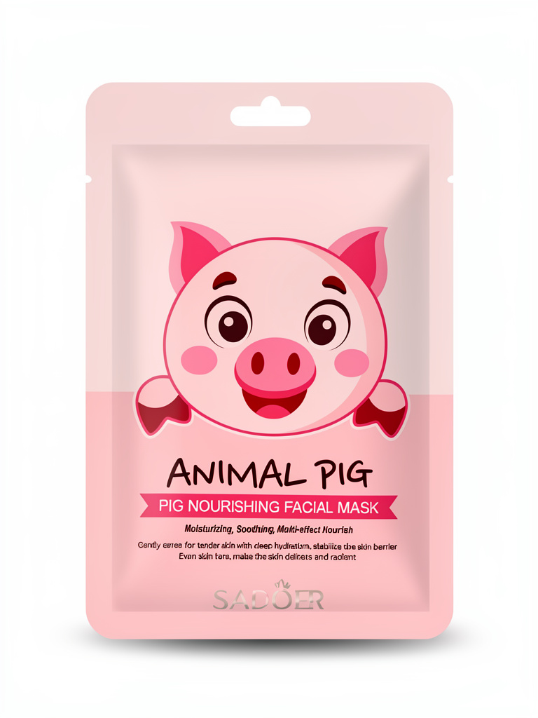 Mascarilla cerdito