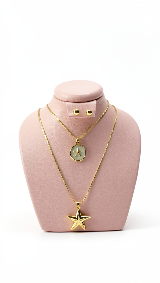 Set de doble cadena y topos marino