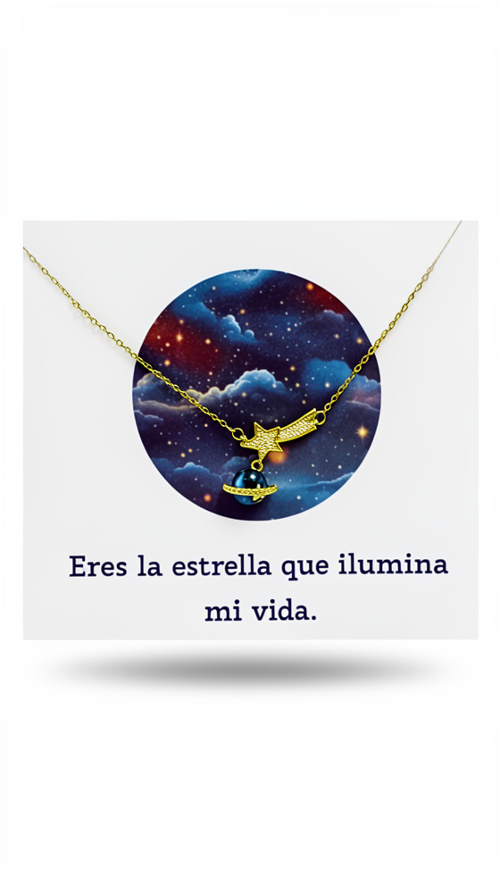 Cadena estrella que ilumine