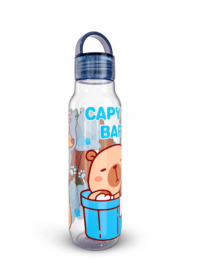 Termo capybara tapa trasparente