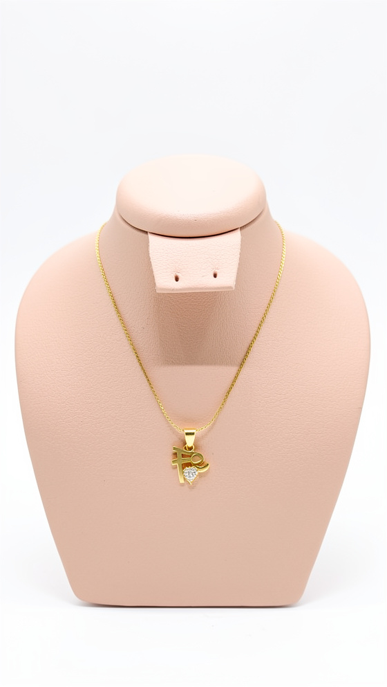 Cadena fe corazón