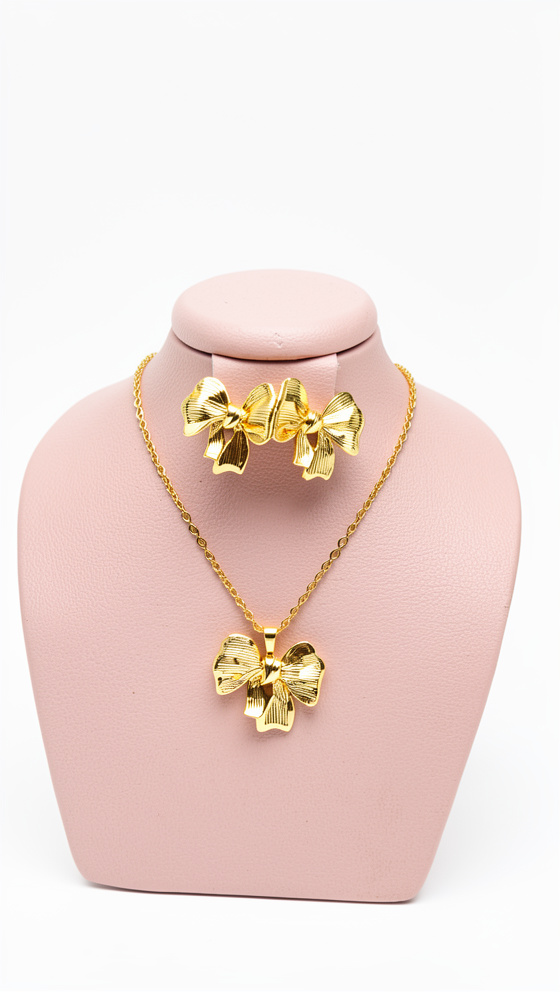 Set de cadena y topos lazos grande