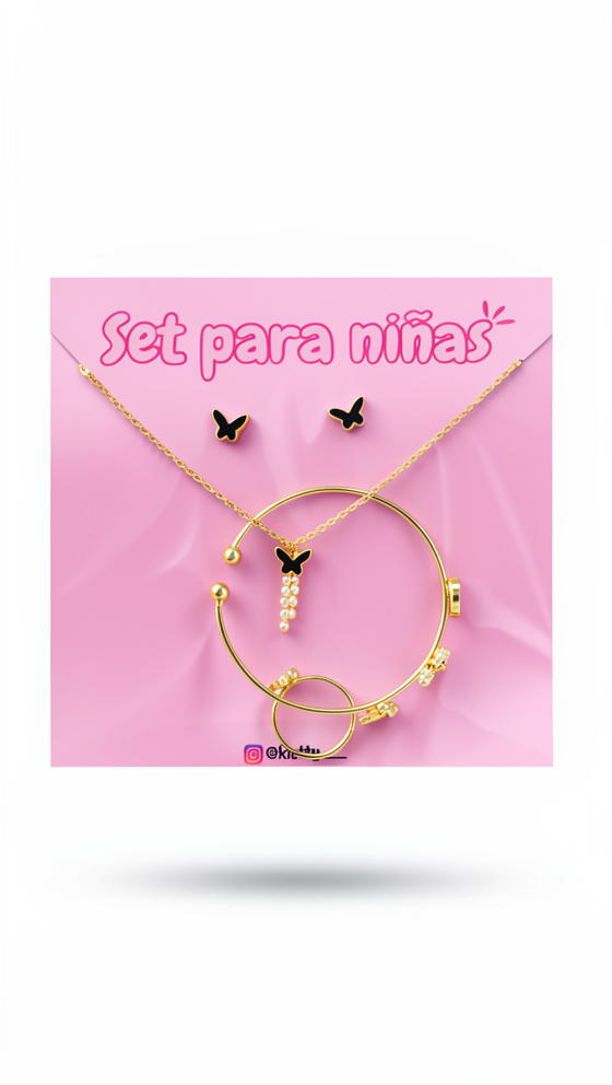Set de cadenas niña