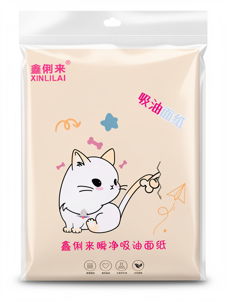Papel grasa gatito