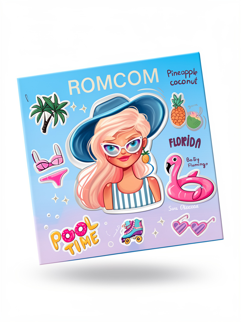 Paleta romcom azul