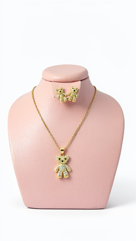Set de cadena y topos oso circones