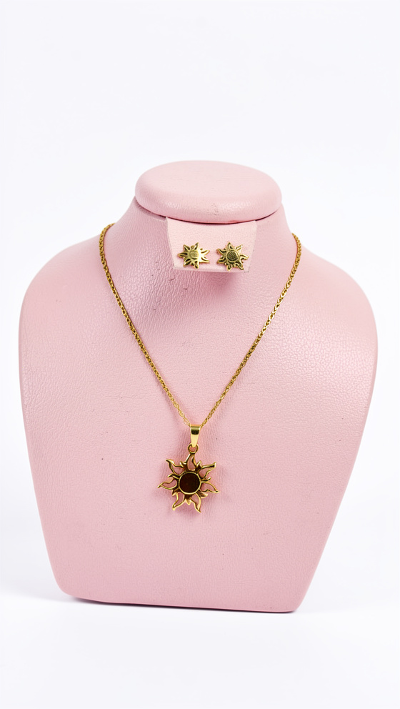 Set de cadena y topos sol