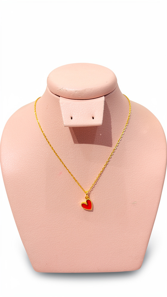 Cadena corazon sencillo