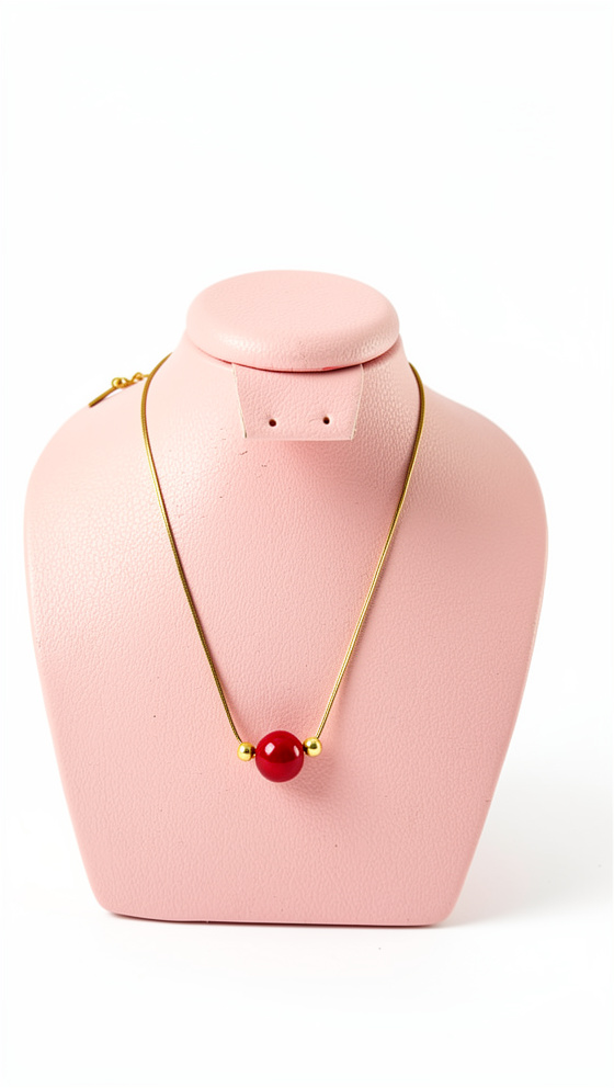 Cadena balin rojo