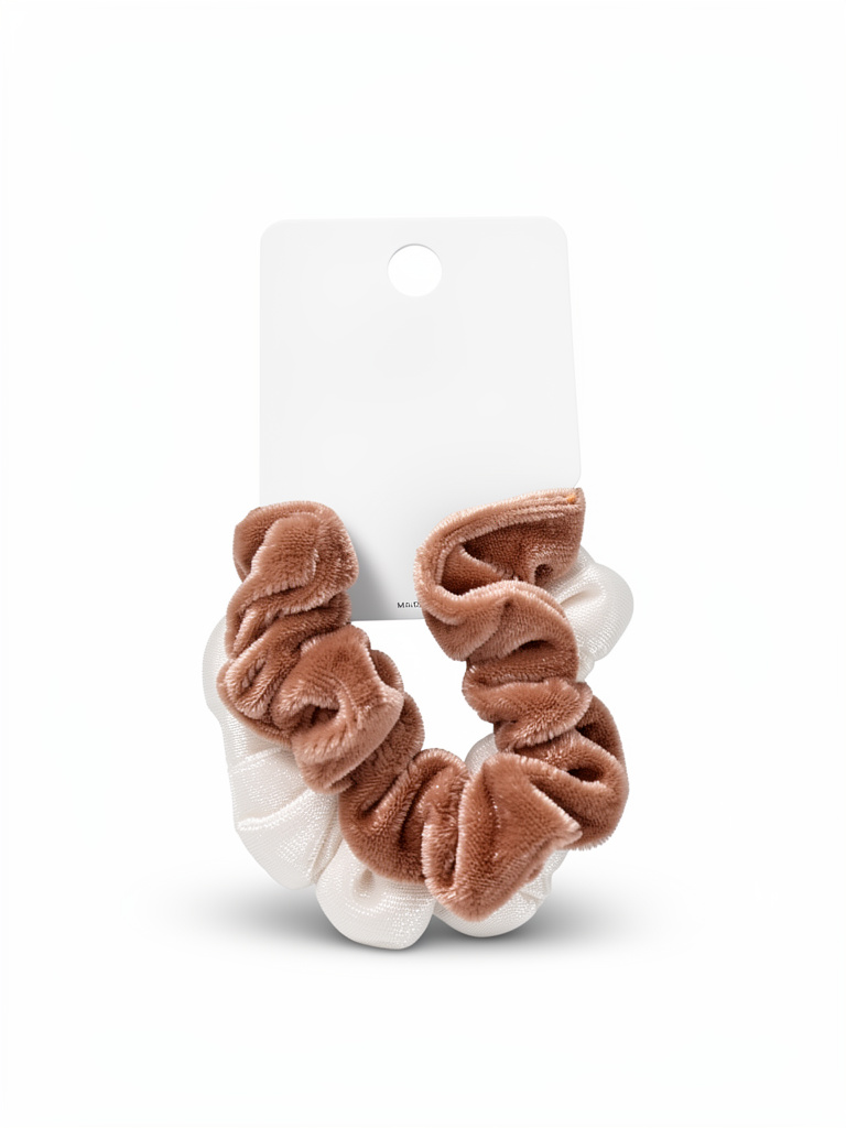 Moñas x2 tonos nude