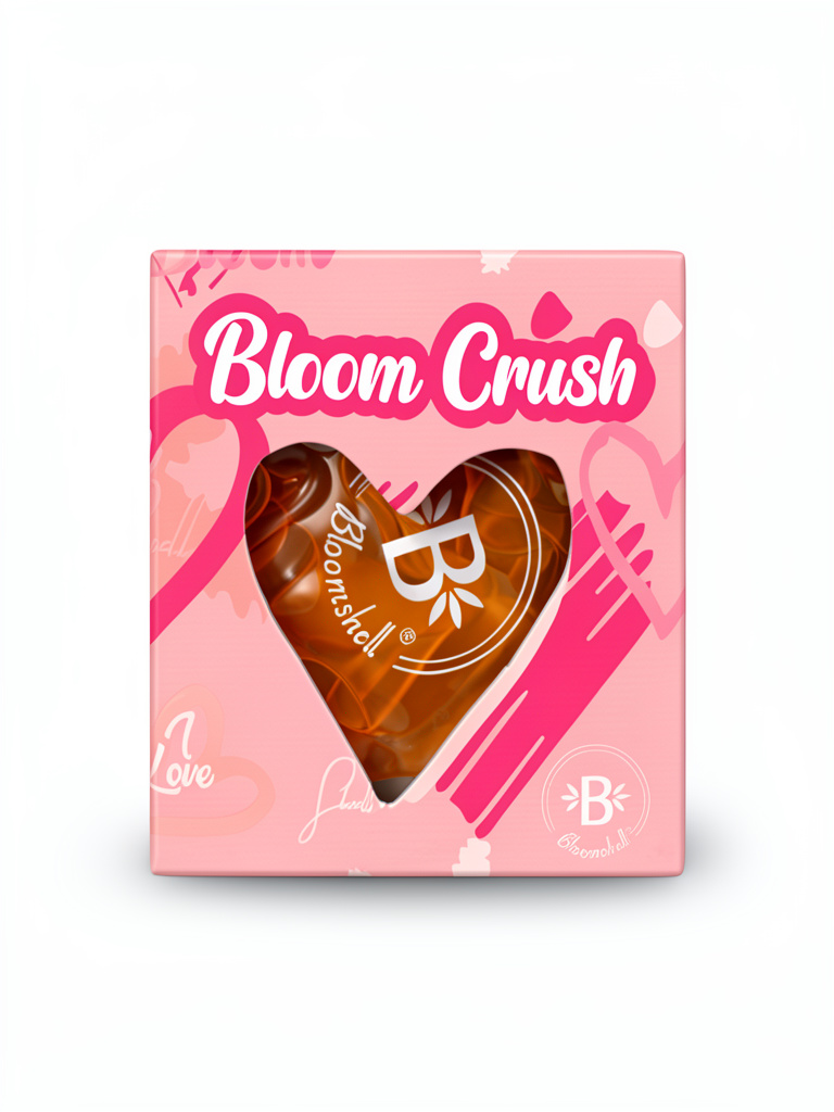 Rubor en crema blomshell