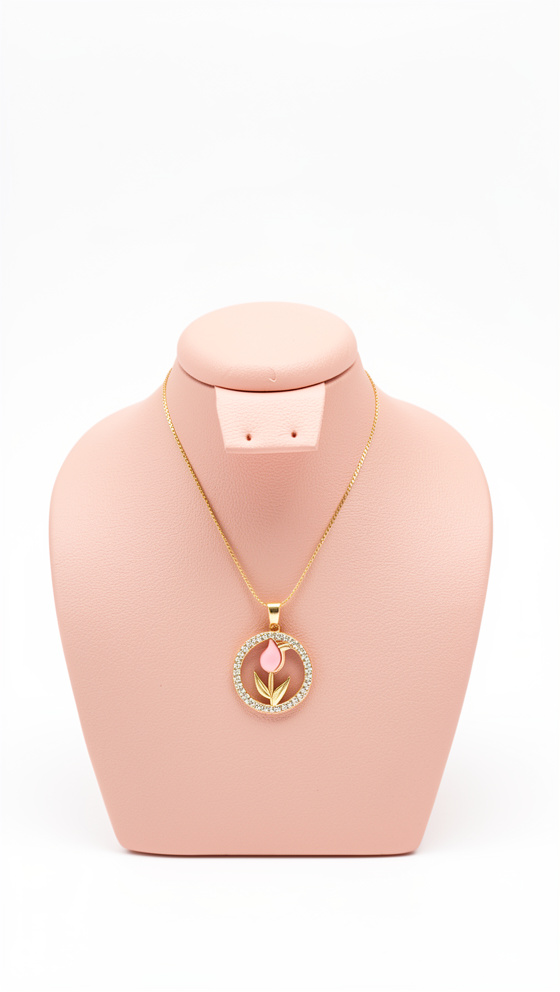 Cadena tulipán en circulo