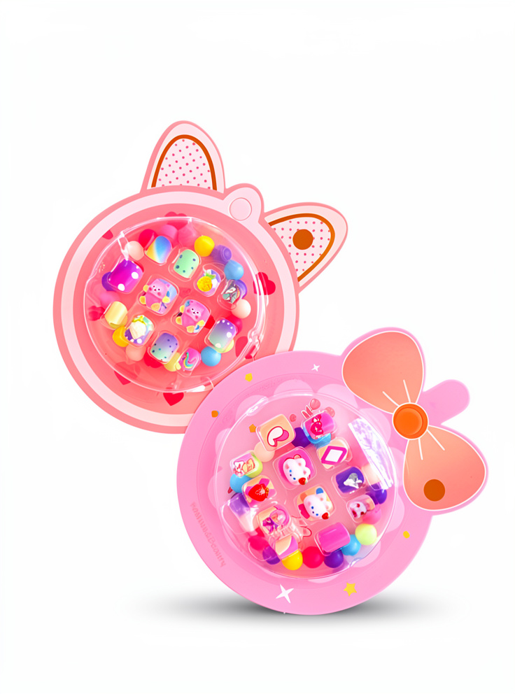 Uñas y pulsera para niñas