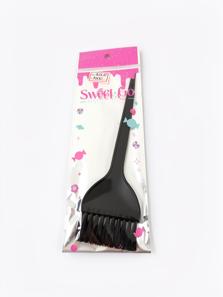 brocha aplicar tinte negra