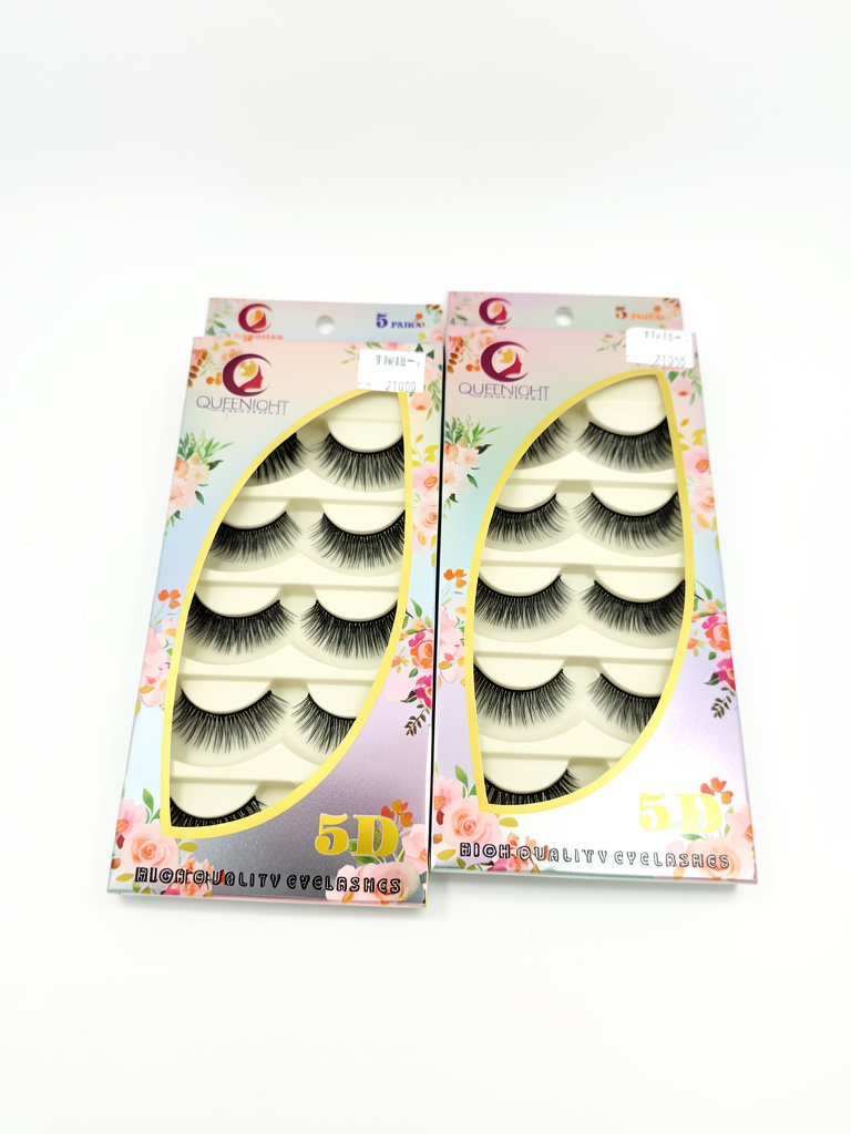 Queenight pestañas blister ×5 pares
