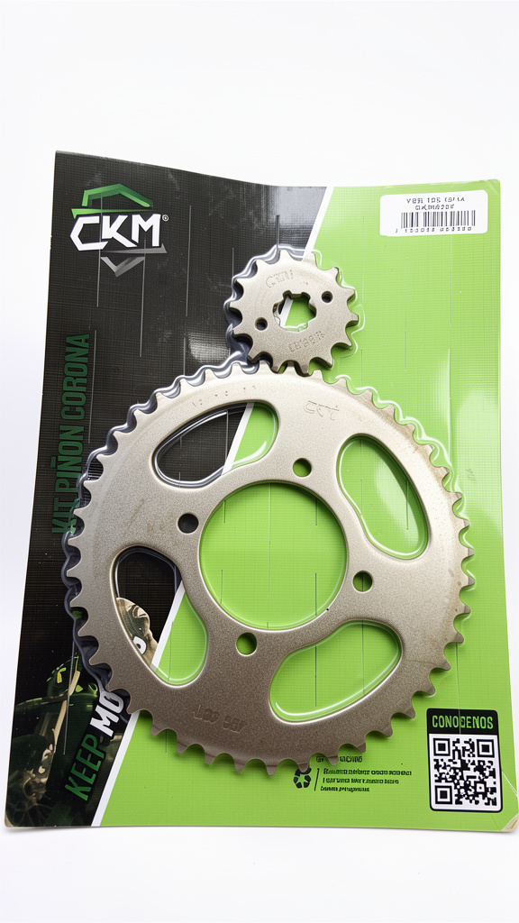 CKM kit piñón corona YBR125 43x14