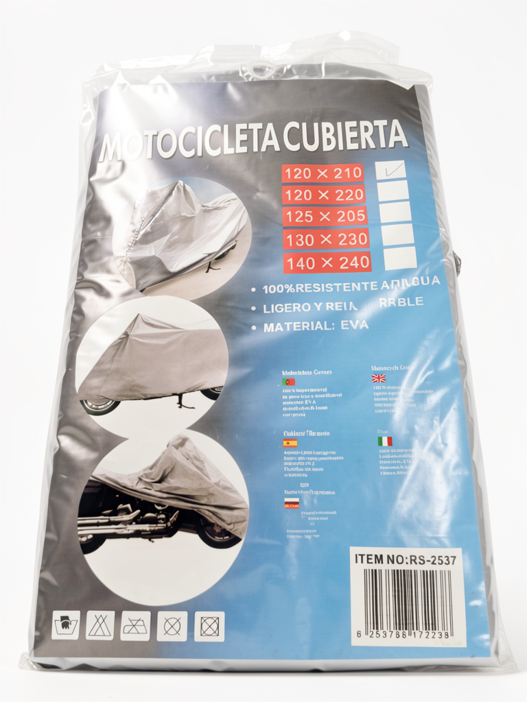 Funda de moto 120x210