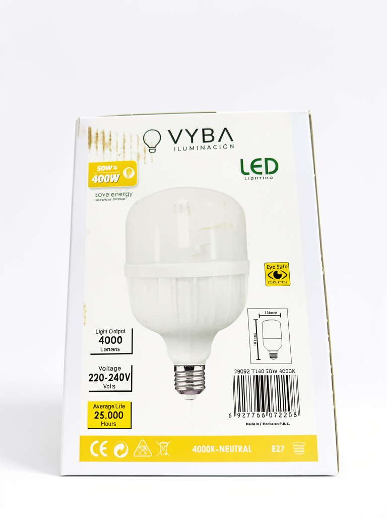 Lámpara led 50w neutra