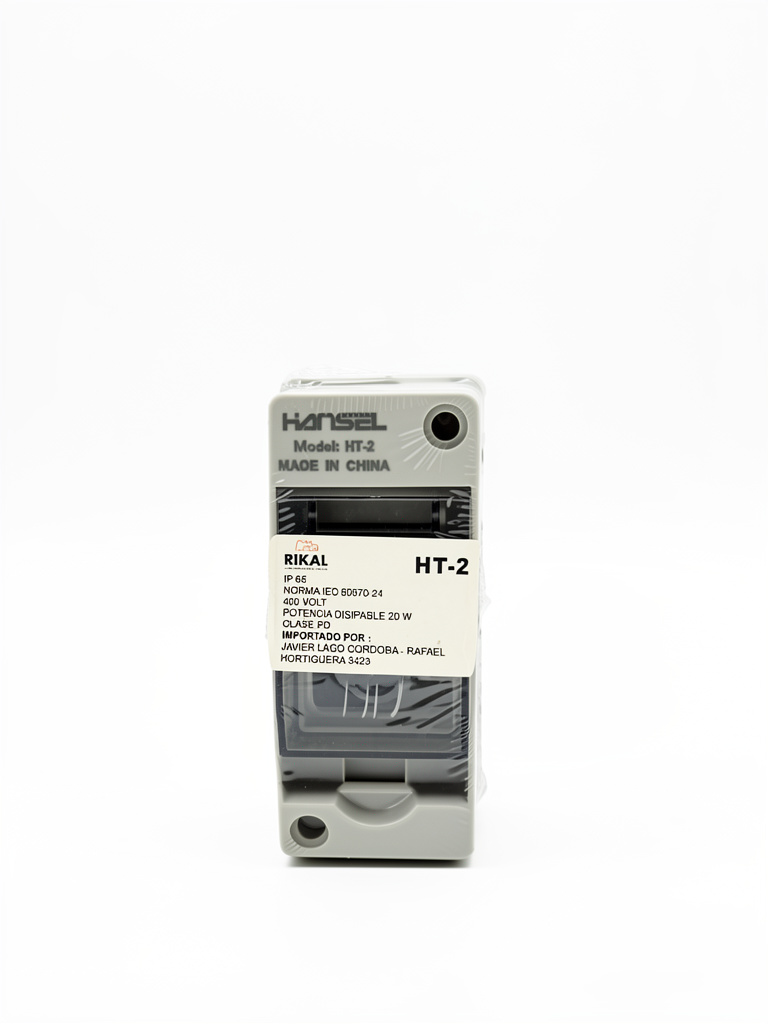 Caja para térmica 2 módulos  ip65