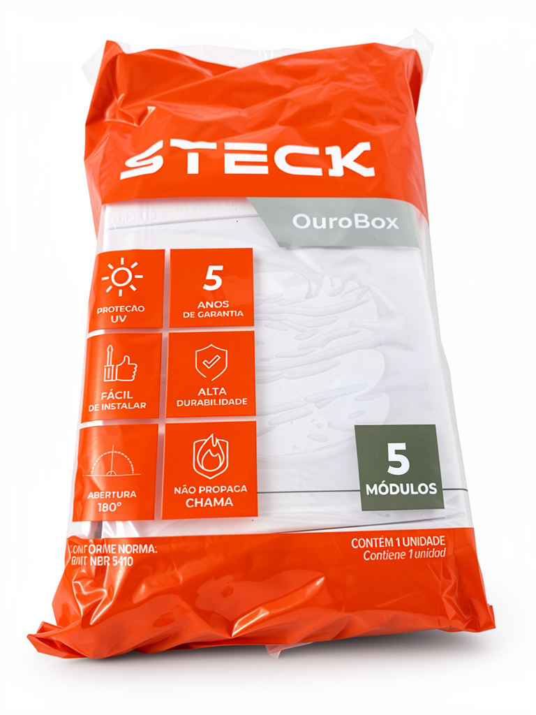 Tablero 5 módulos exterior steck