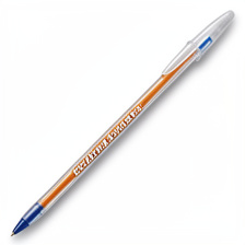 Esfero azul big pinta fina