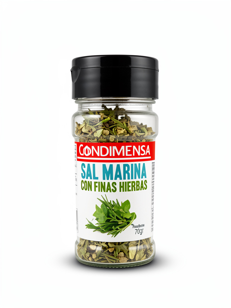 Sal marina con finas hierbas 70gr