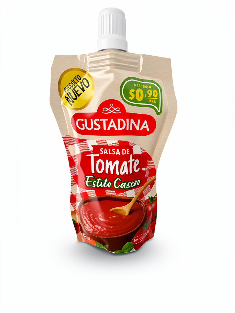 Salsa de tomate gustadina 170gr