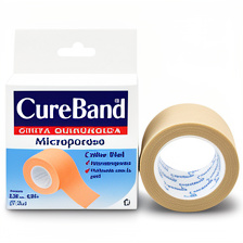 Cinta quirurgica color piel microporoso Cure Band 1 Und