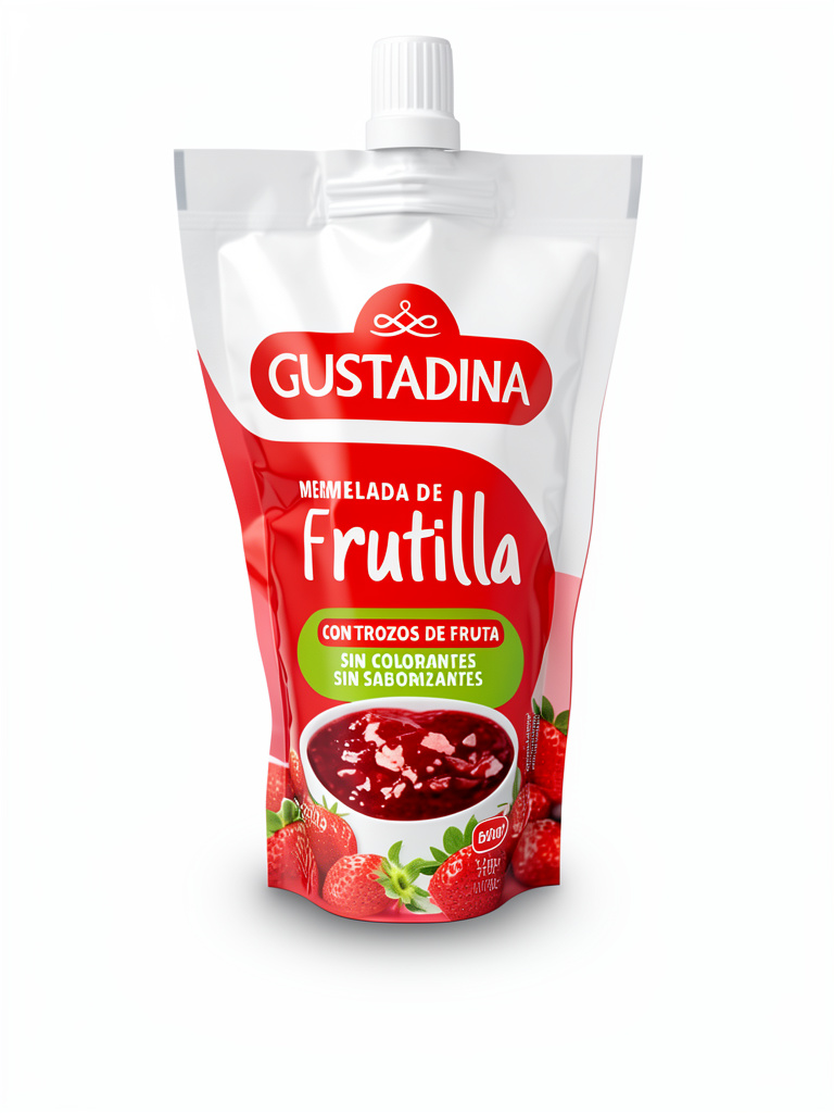 Mermelada gustadina frutilla 250gr