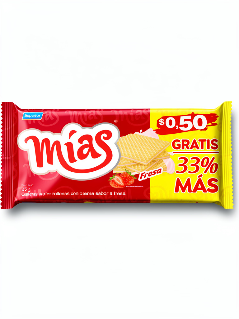 Galletas mias fresa 71GR