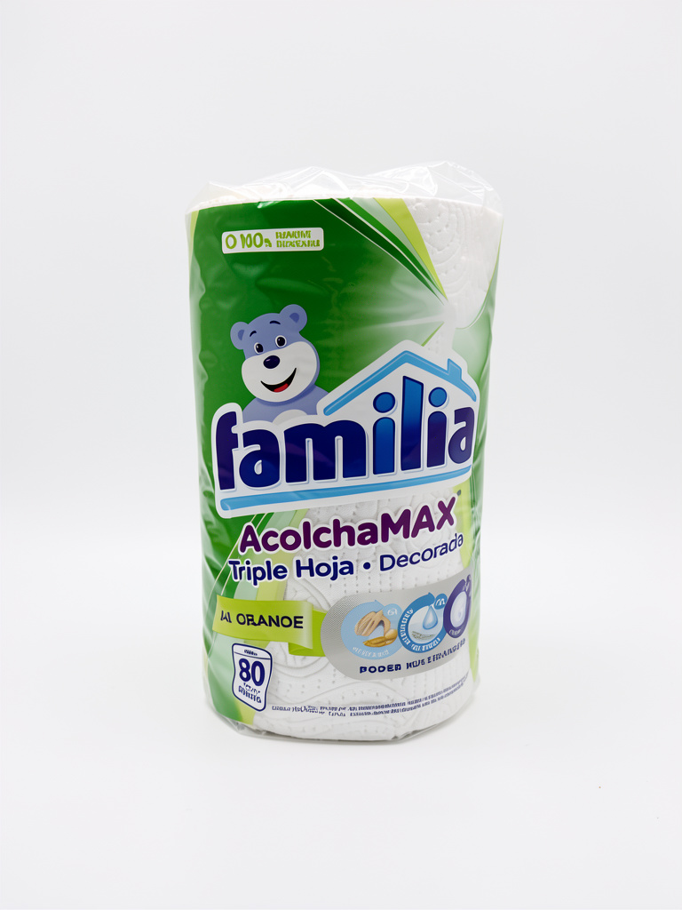 Familia acolchaMax triple hoja 80 toallas