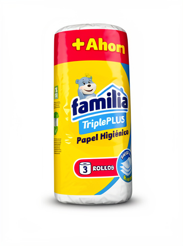 Papel familia triple plus