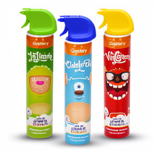 Goldery espuma de carnaval mix monstruos 185Gr