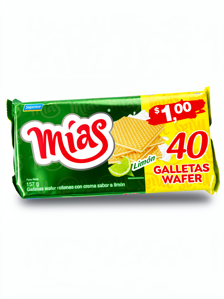MIAS GALLETAS LIMON 175GR