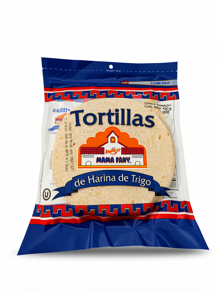 Tortillas de harina de trigo 400g