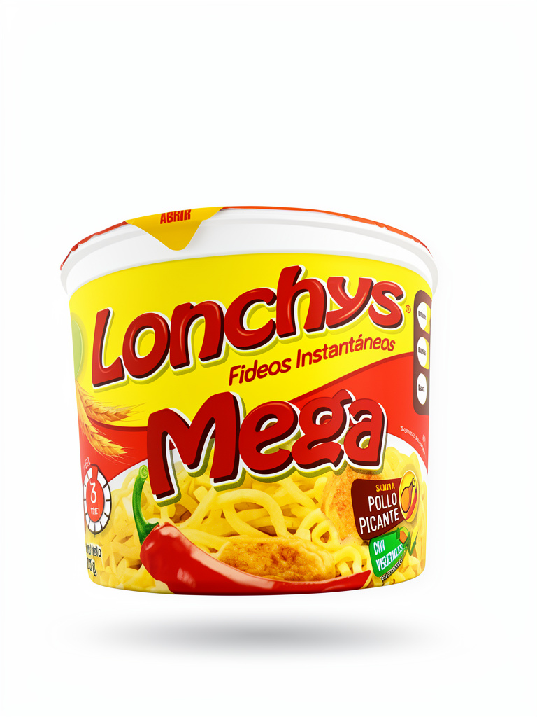 Lonchys mega pollo picante 107Gr