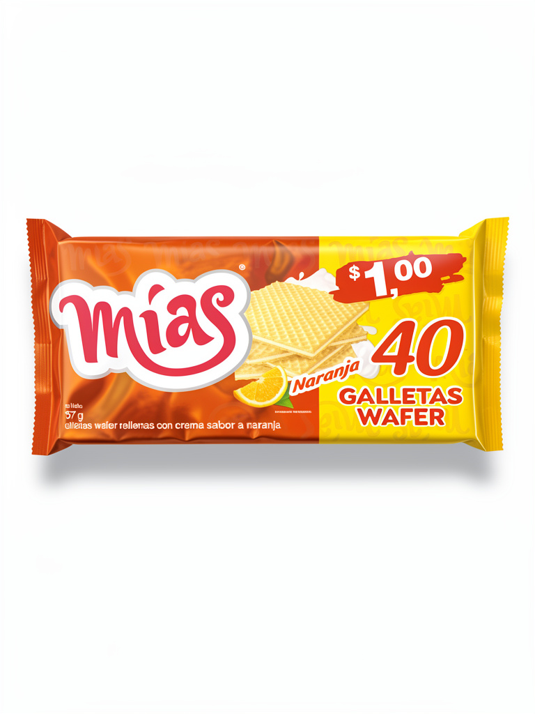 Galletas mias naranja 157gr
