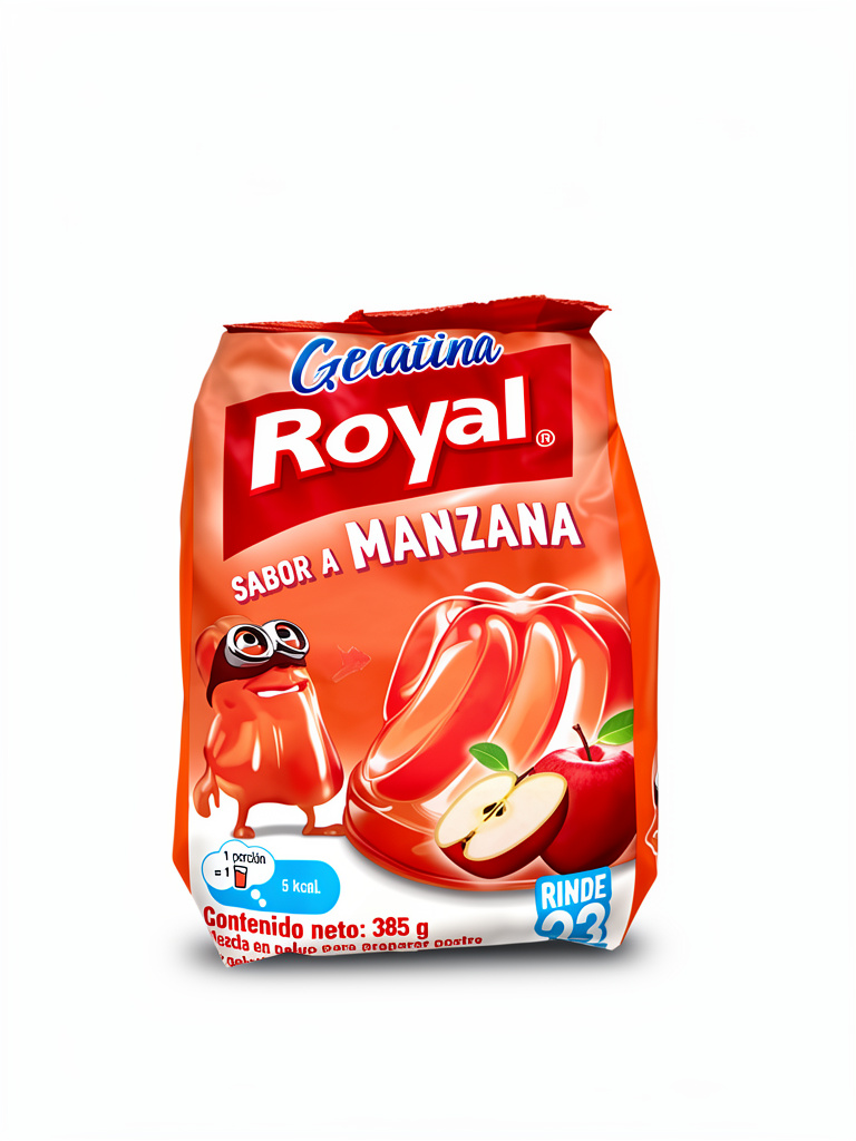 Gelatina royal manzana de 385g